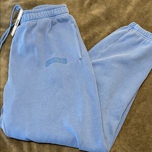 PINK Victoria's Secret Light Blue Joggers